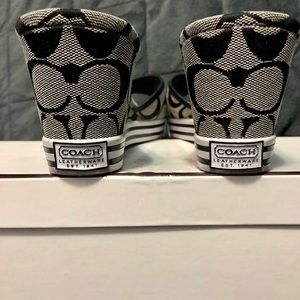 Worn one time Coach shoes.